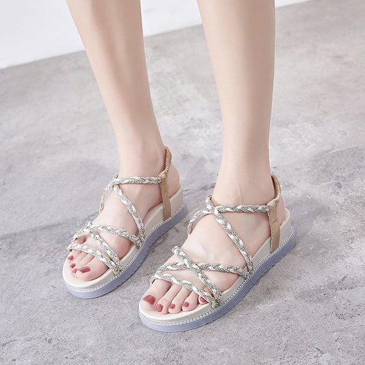 Glam Toe Strap Sandals - Summer Edition Simply good
