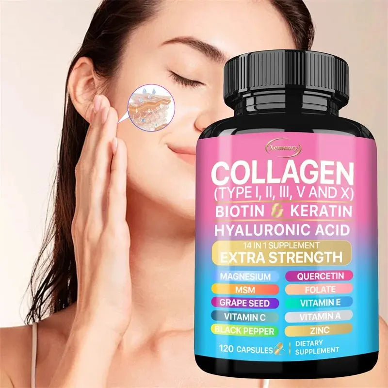 Collagen Supplement - Supports Skin Health, Boosts Immunity and Maintains Overall Well-being, Anti-aging Simply good