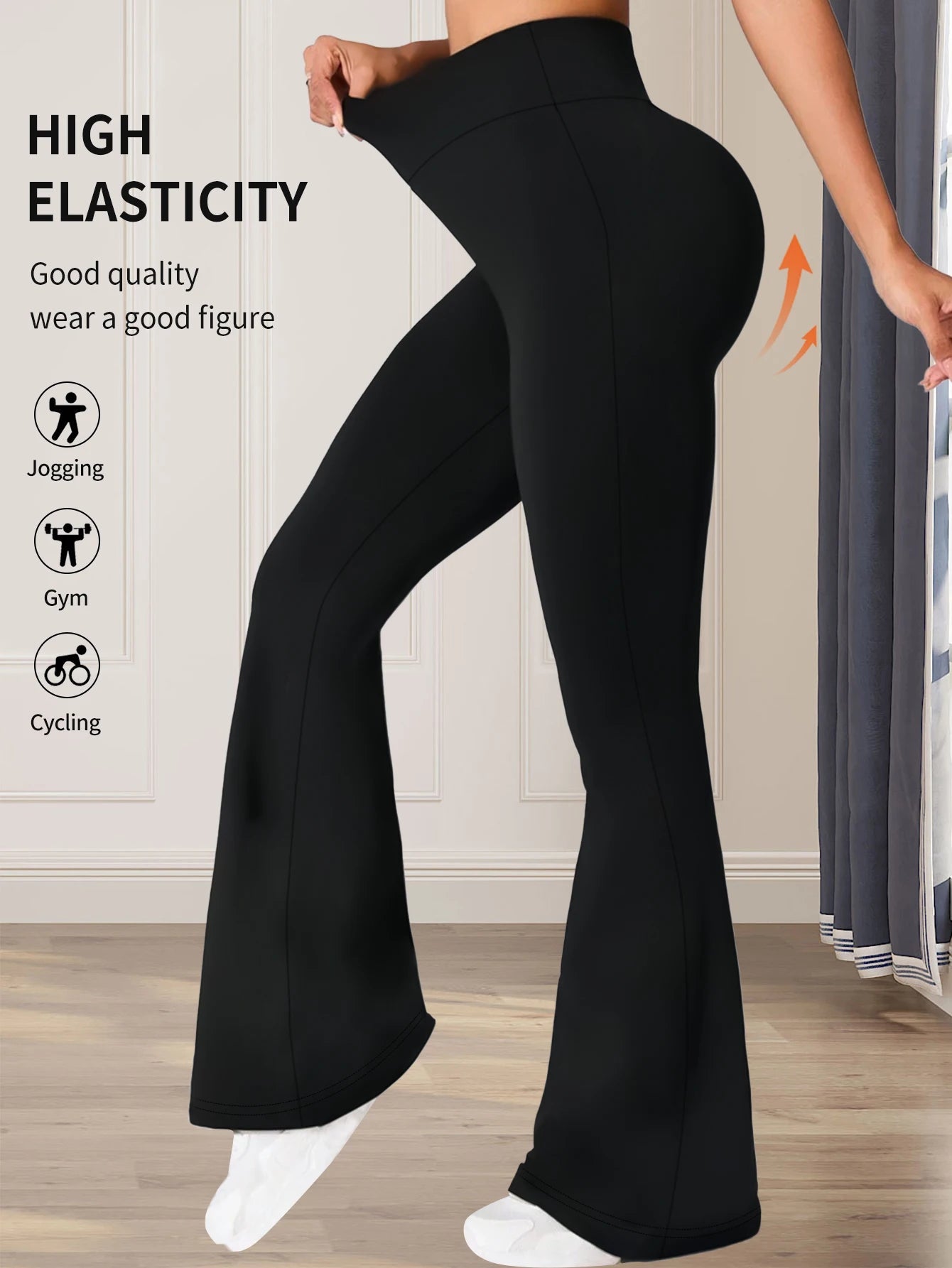 High-Waisted Flare Pants Simply good