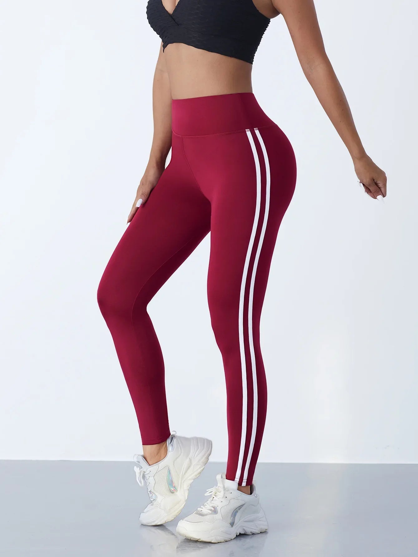 Striped Yoga Leggings Simply good