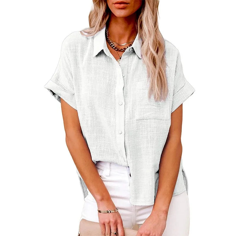 Cotton Linen Tee Simply good