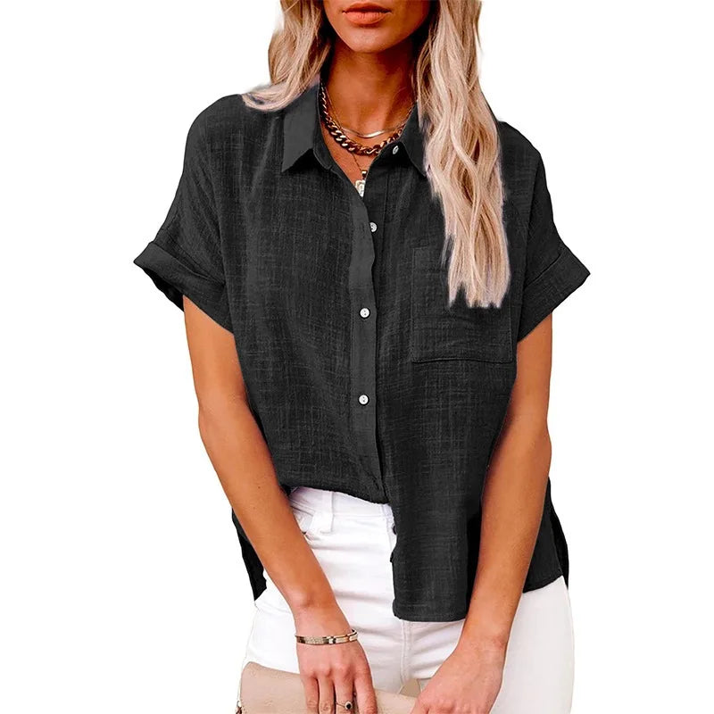 Cotton Linen Tee Simply good