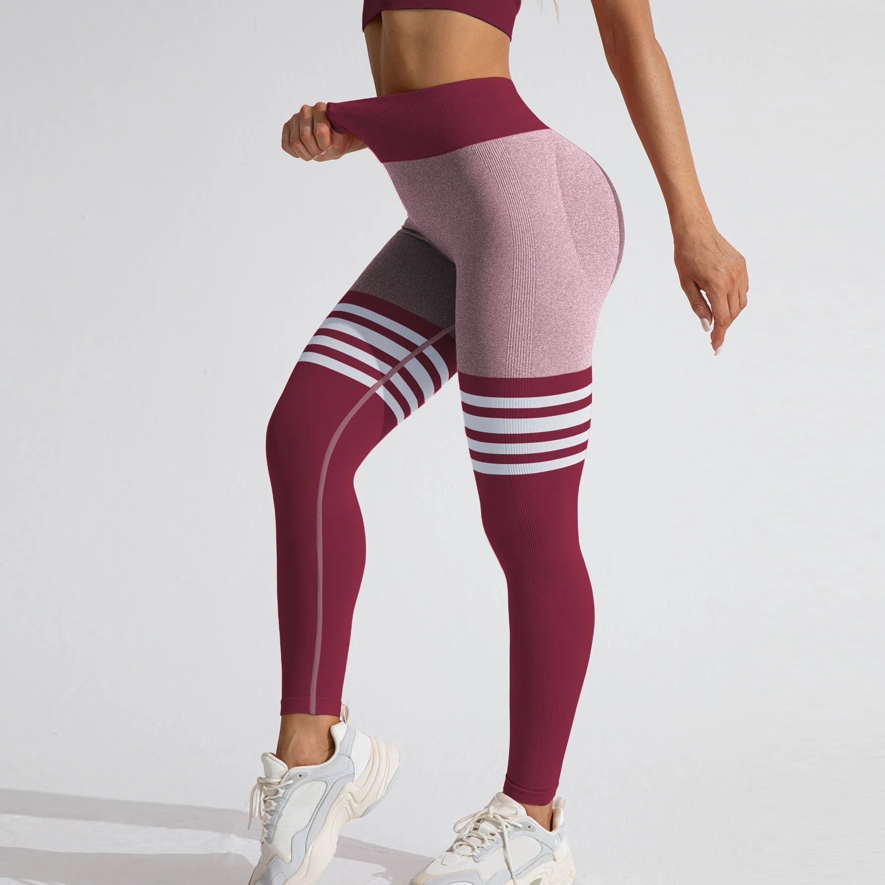 V-Back Athletic Leggings Simply good