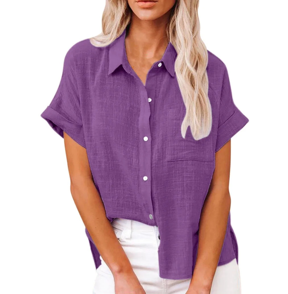 Cotton Linen Tee Simply good