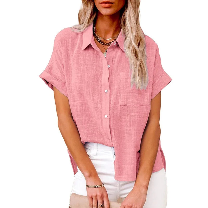 Cotton Linen Tee Simply good