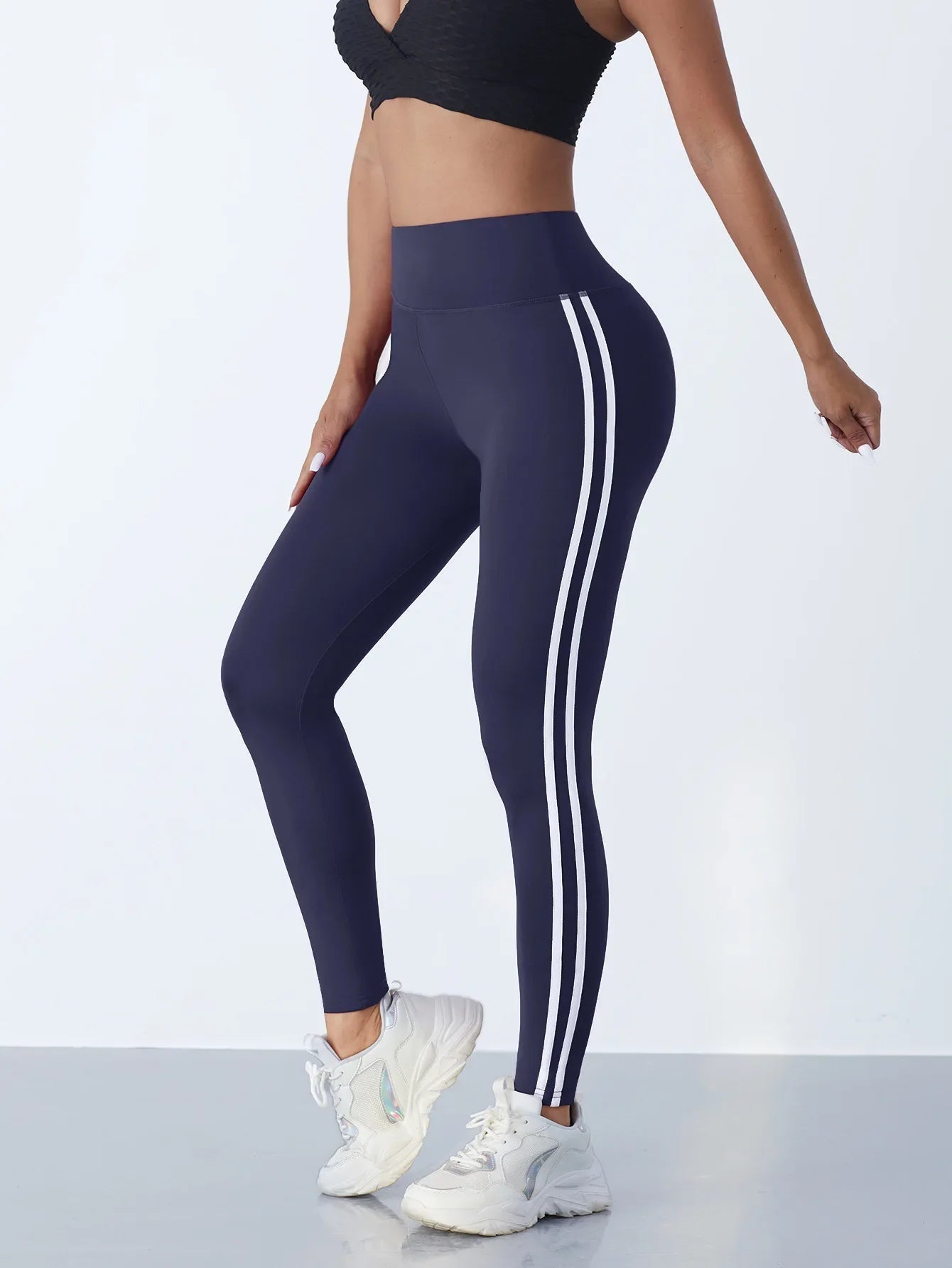 Striped Yoga Leggings Simply good