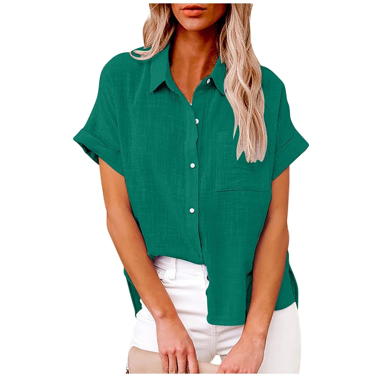 Cotton Linen Tee Simply good