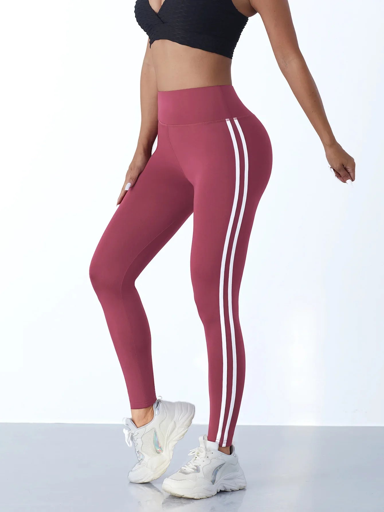 Striped Yoga Leggings Simply good