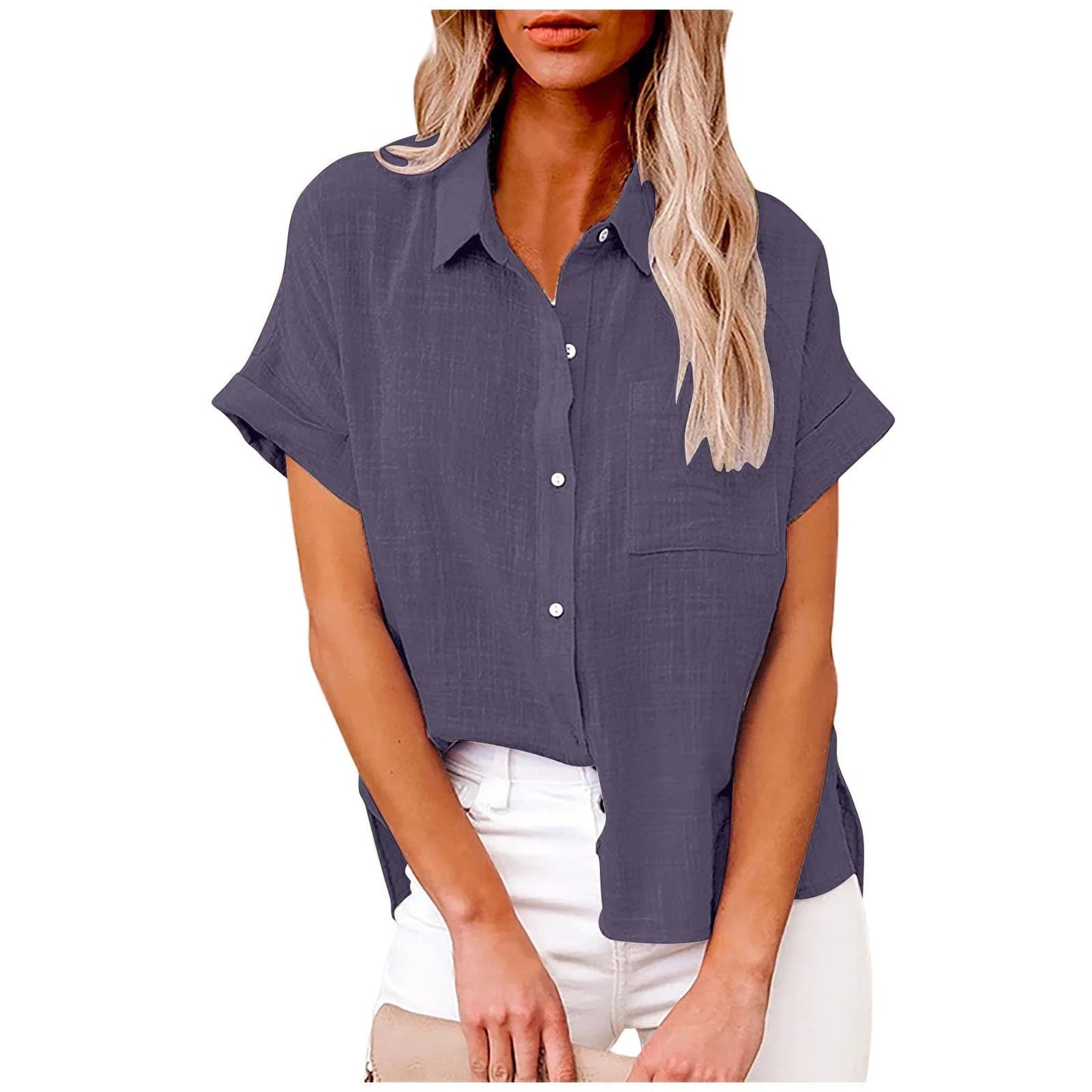 Cotton Linen Tee Simply good