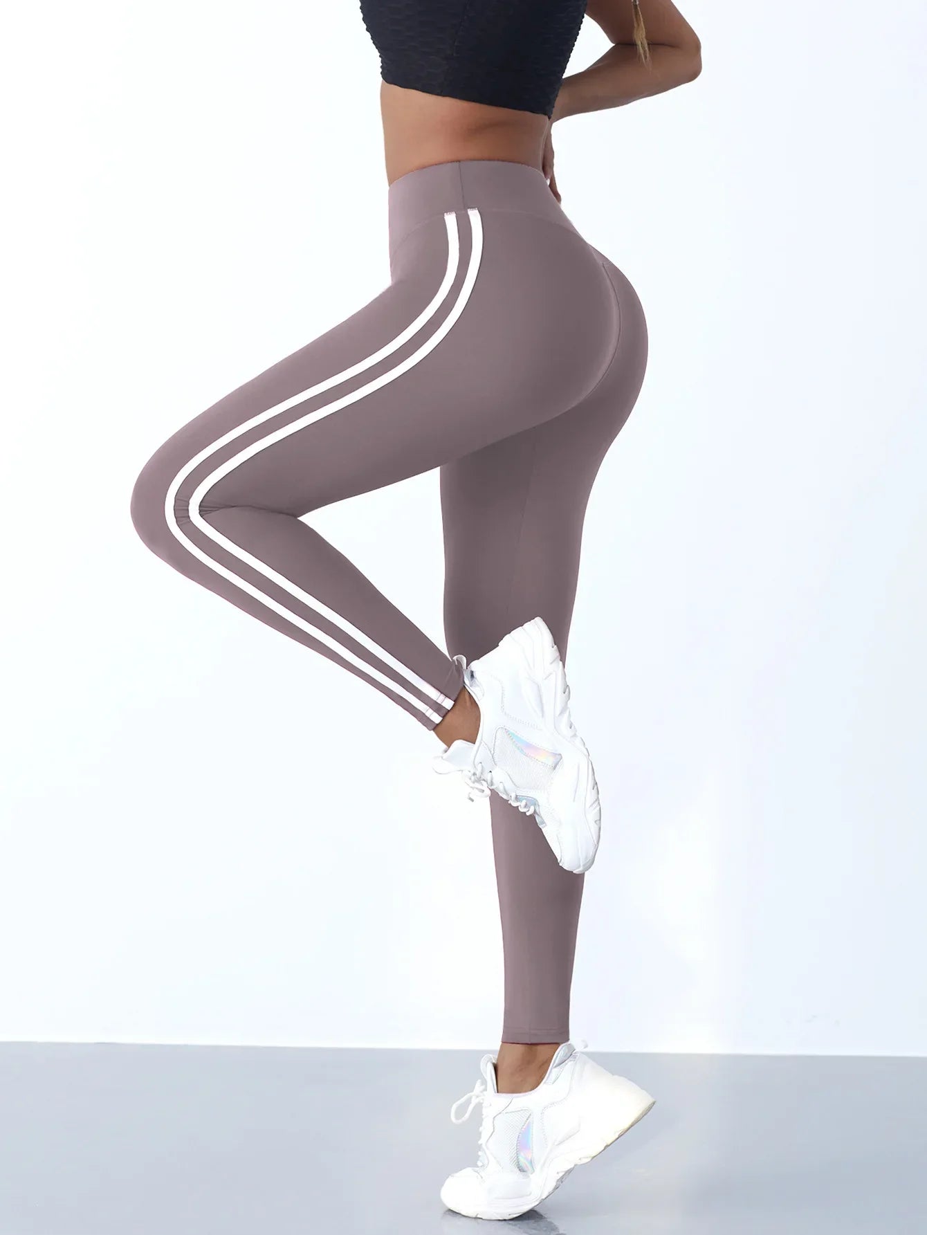 Striped Yoga Leggings Simply good