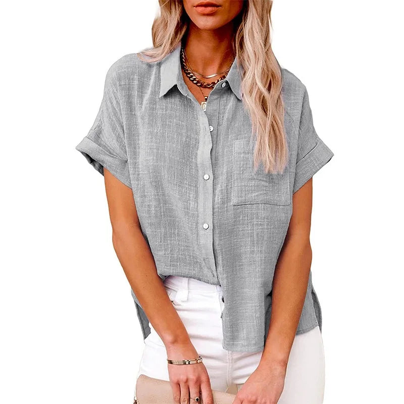 Cotton Linen Tee Simply good