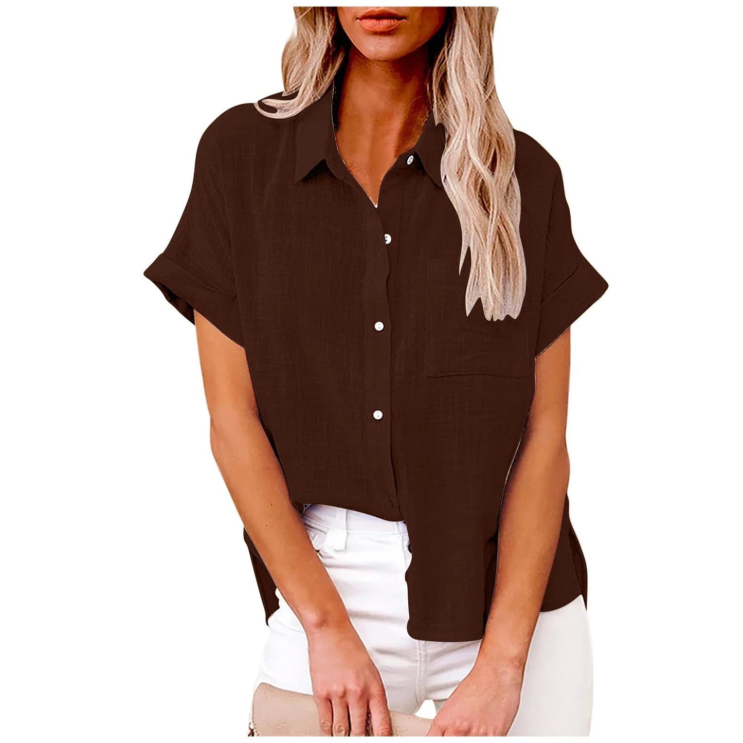 Cotton Linen Tee Simply good