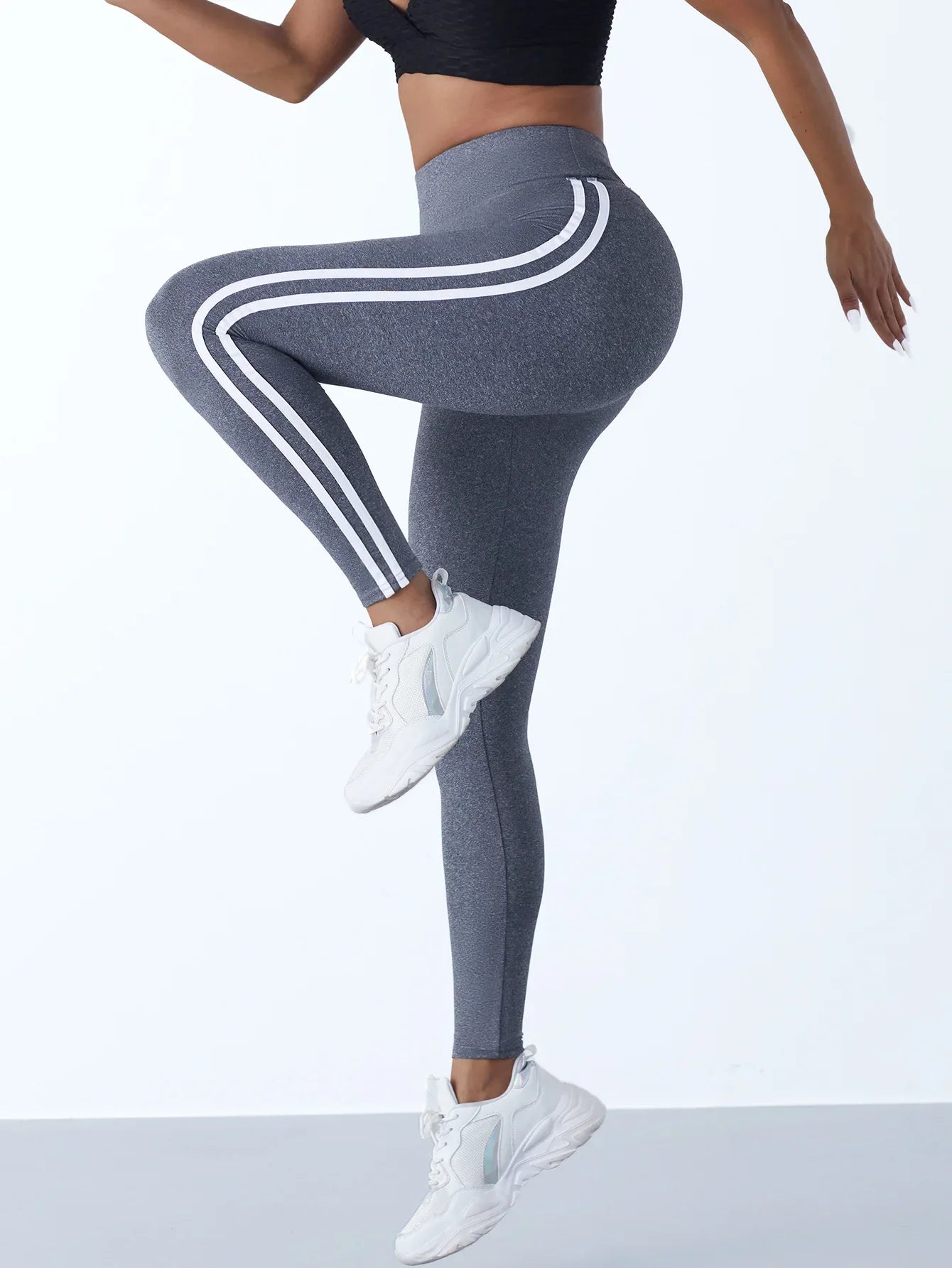 Striped Yoga Leggings Simply good