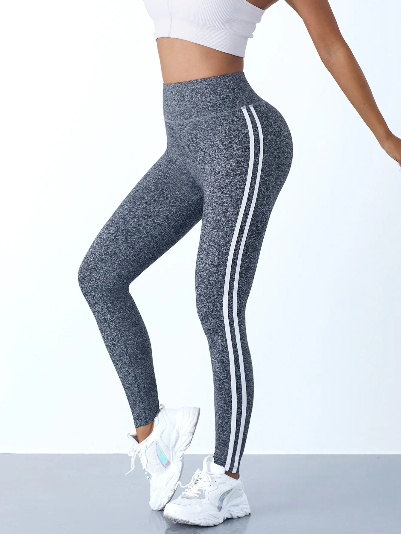 Striped Yoga Leggings Simply good
