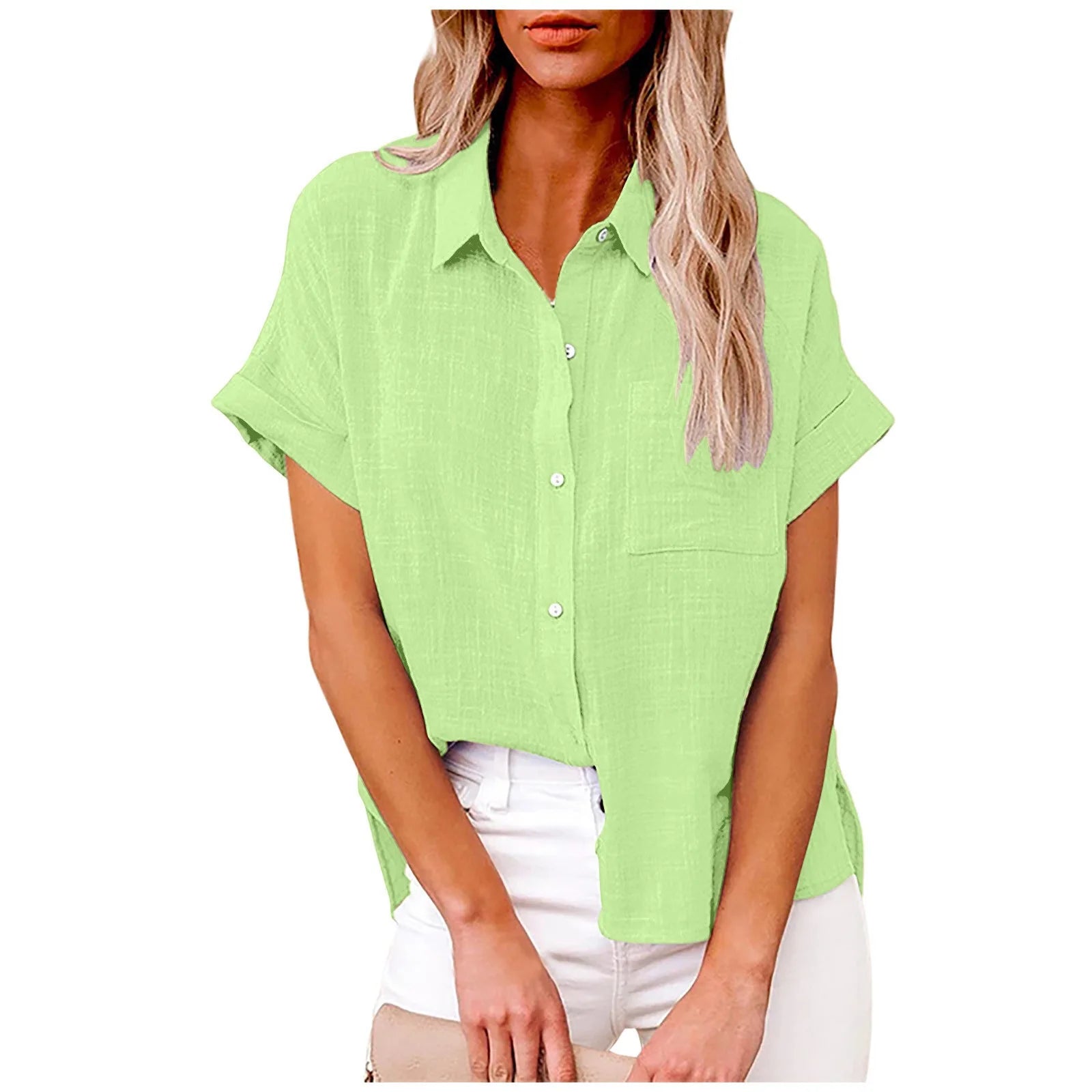 Cotton Linen Tee Simply good