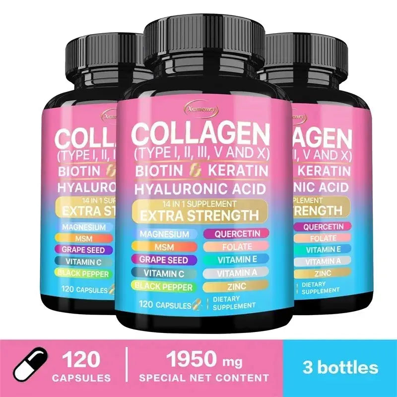 Collagen Supplement - Supports Skin Health, Boosts Immunity and Maintains Overall Well-being, Anti-aging Simply good