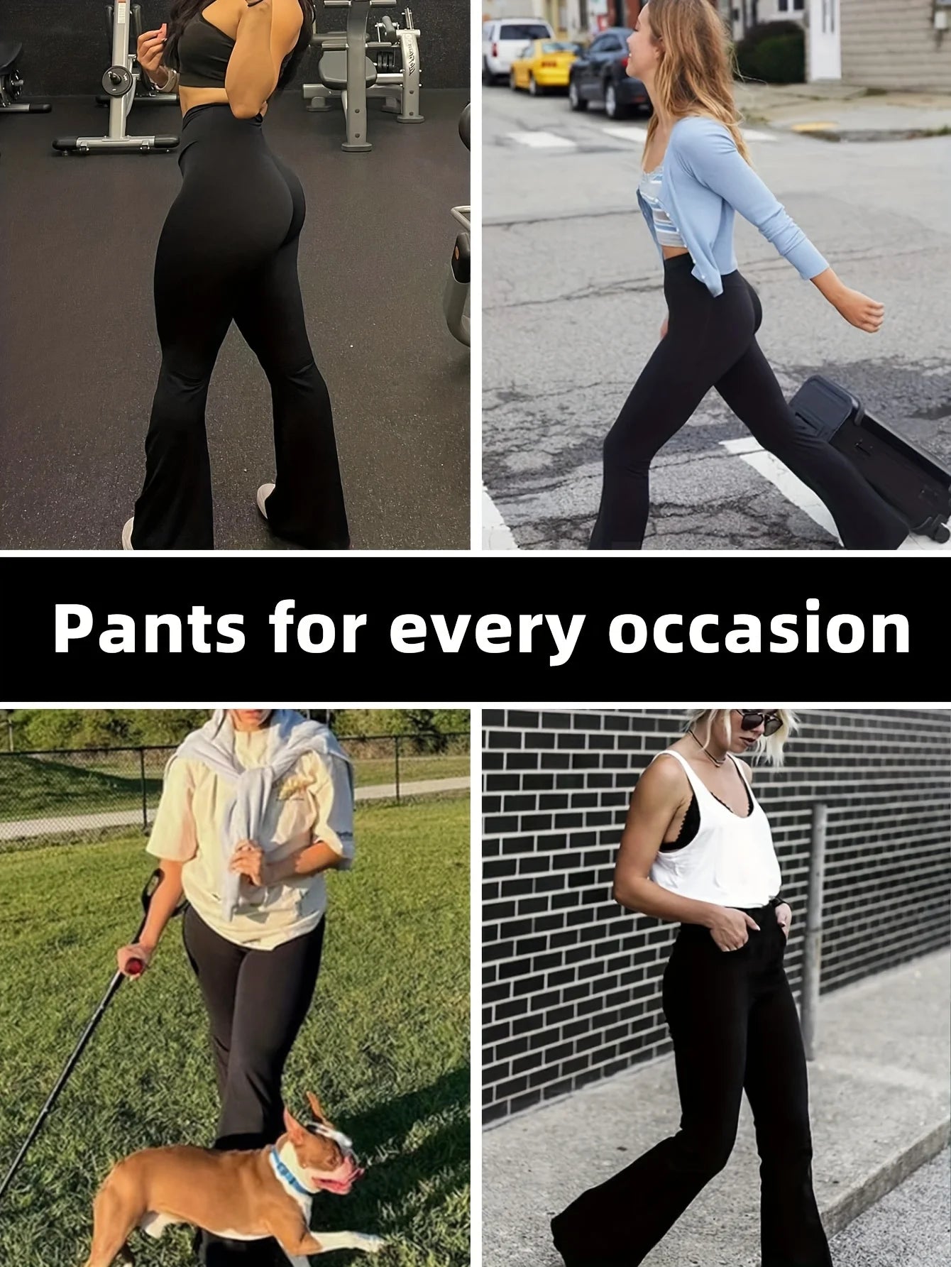 High-Waisted Flare Pants Simply good