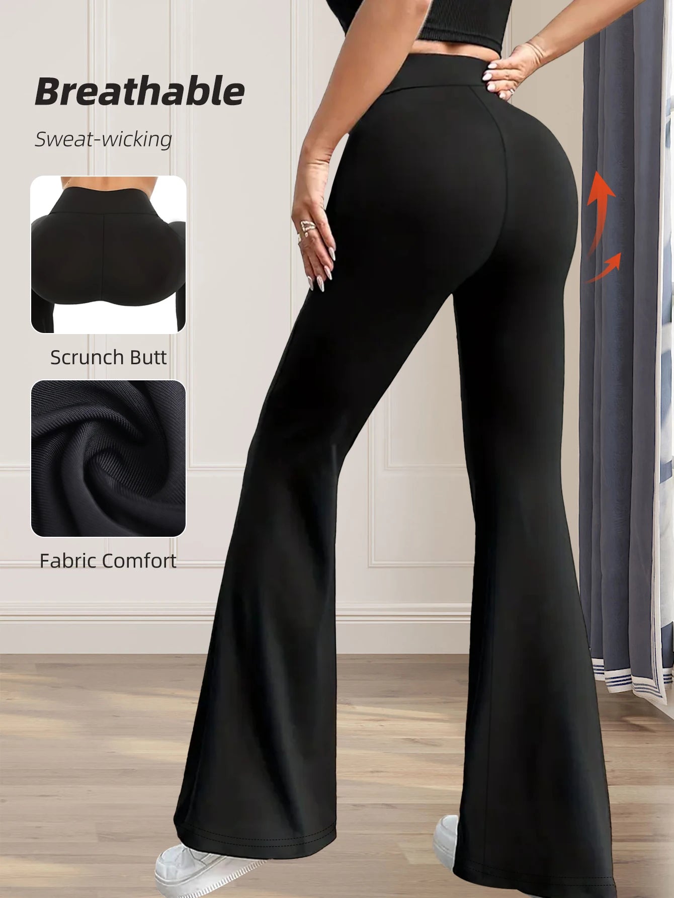 High-Waisted Flare Pants Simply good