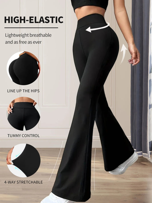 High-Waisted Flare Pants Simply good