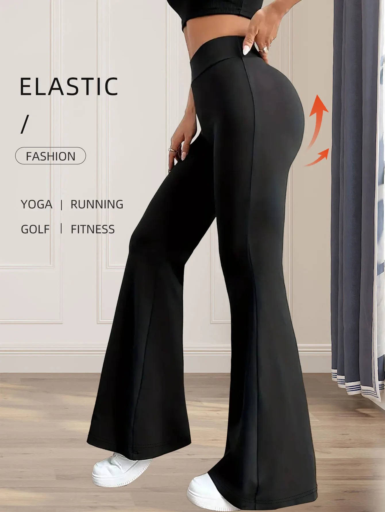 High-Waisted Flare Pants Simply good