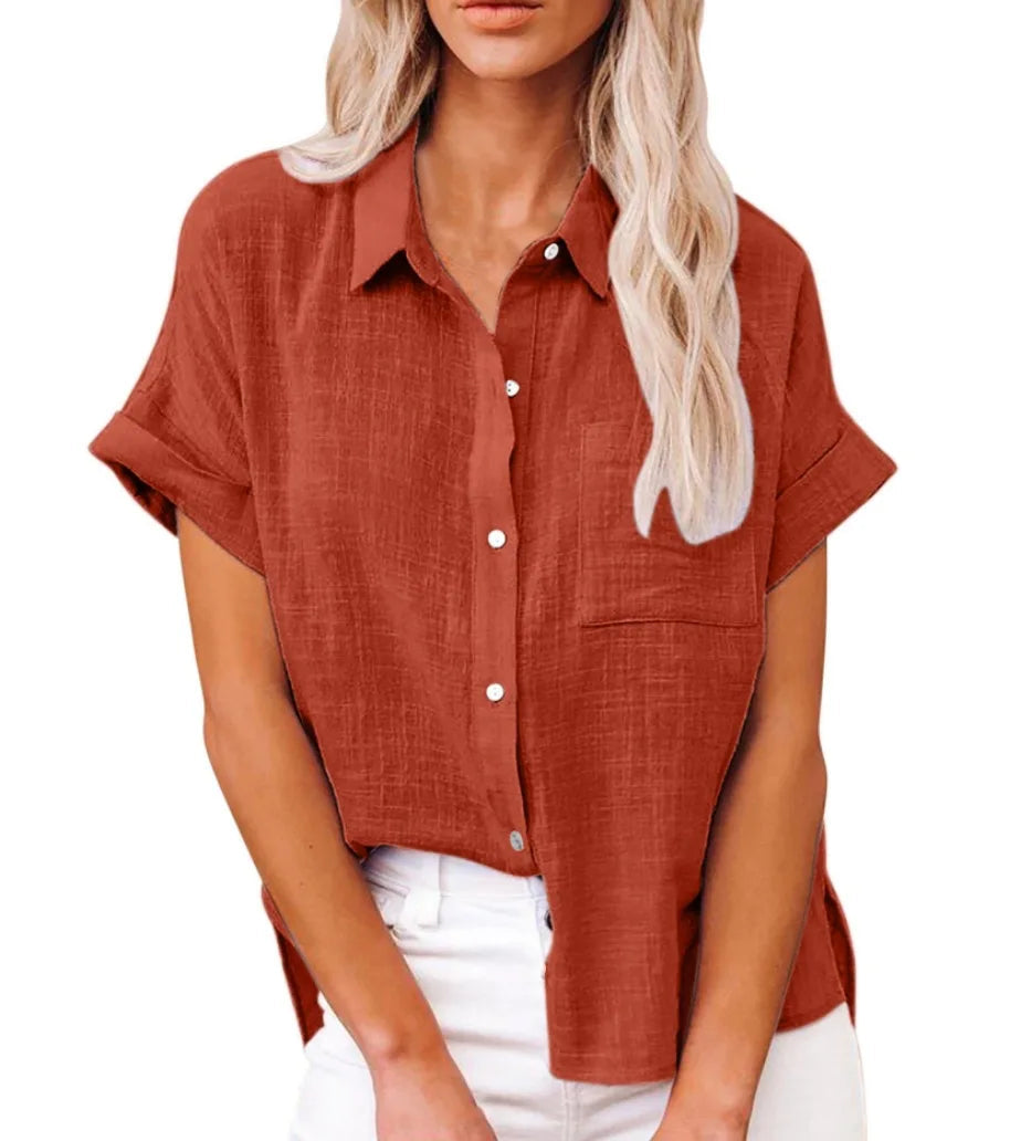 Cotton Linen Tee Simply good