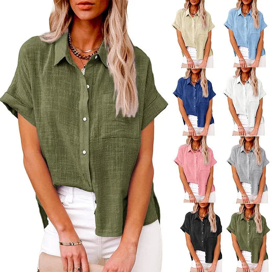Cotton Linen Tee Simply good