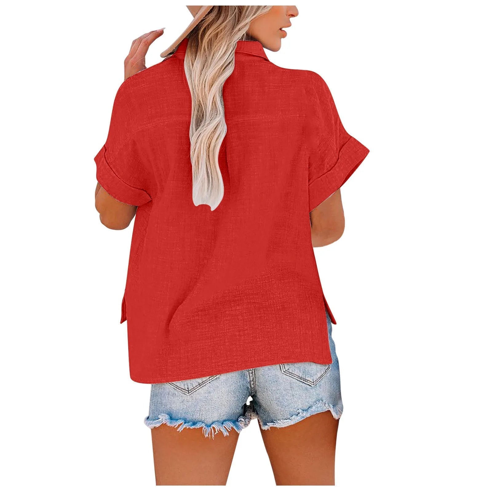 Cotton Linen Tee Simply good