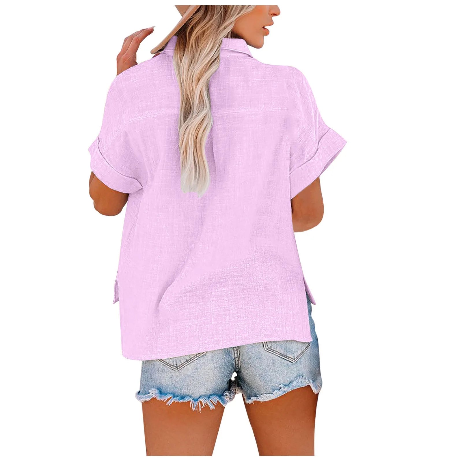 Cotton Linen Tee Simply good