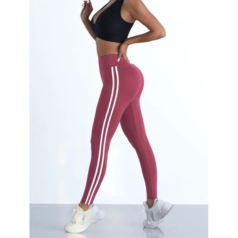 Striped Yoga Leggings Simply good