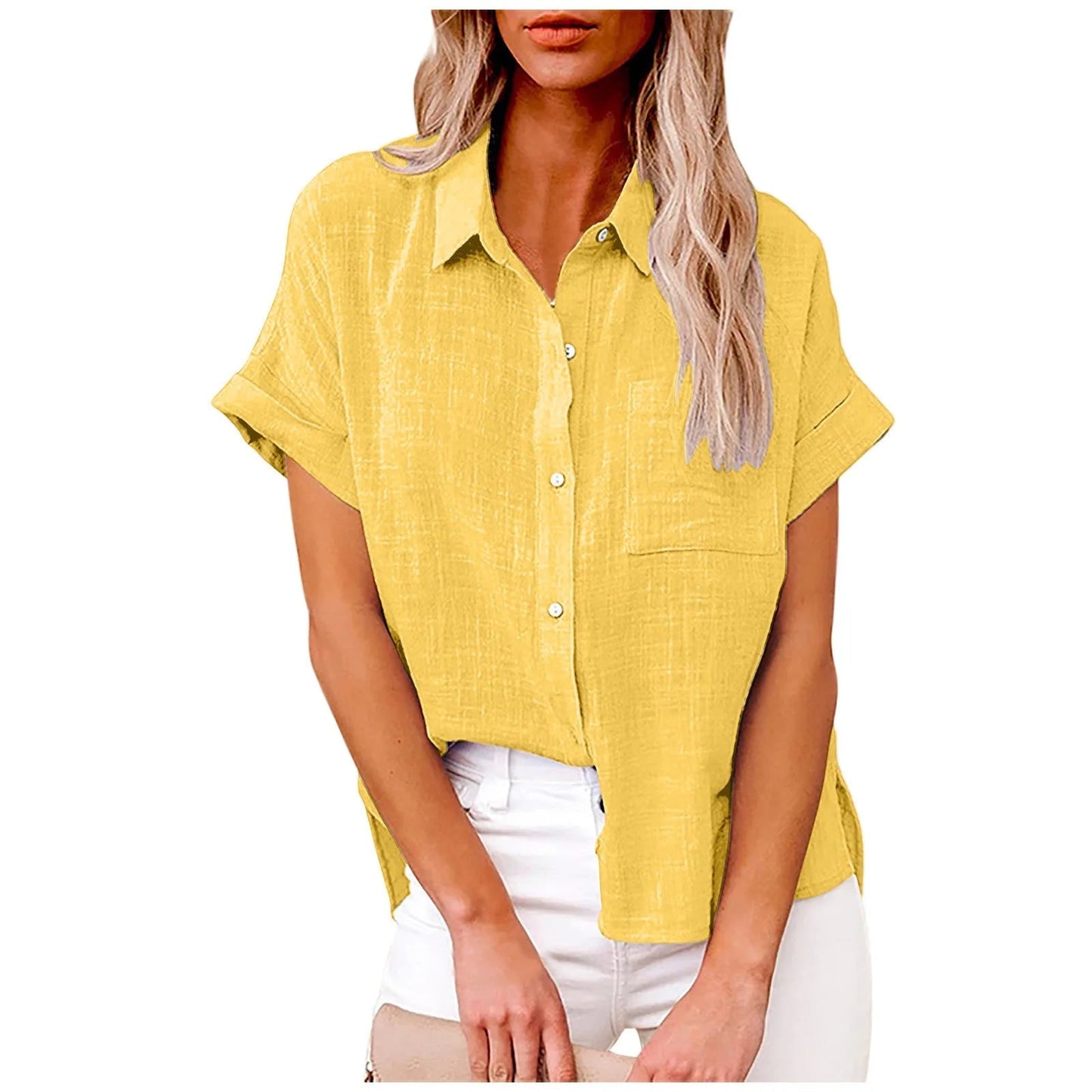 Cotton Linen Tee Simply good