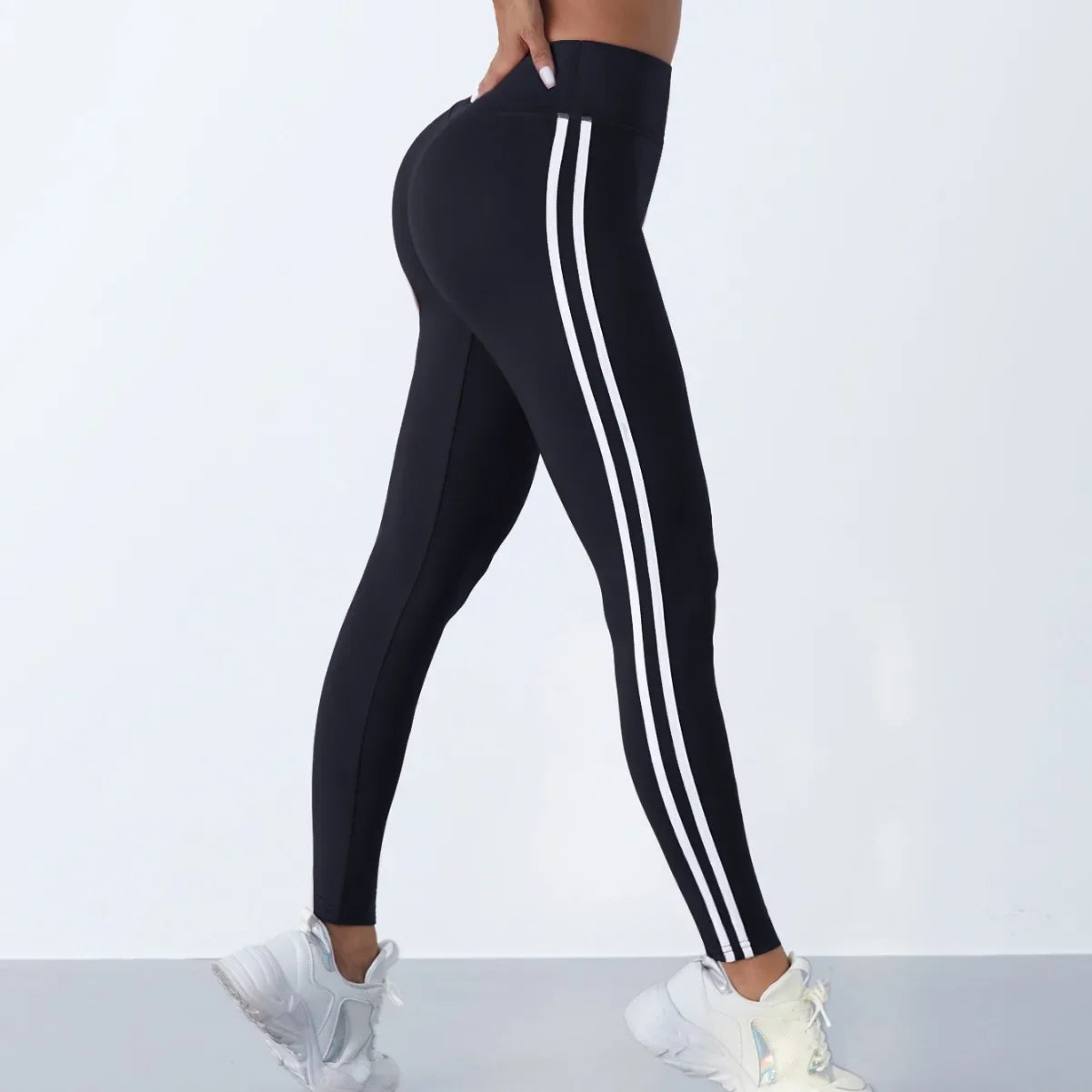 Striped Yoga Leggings Simply good