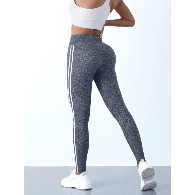 Striped Yoga Leggings Simply good
