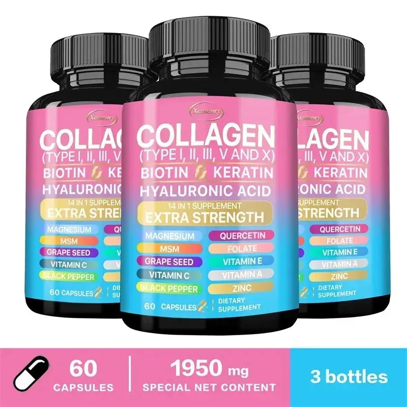 Collagen Supplement - Supports Skin Health, Boosts Immunity and Maintains Overall Well-being, Anti-aging Simply good