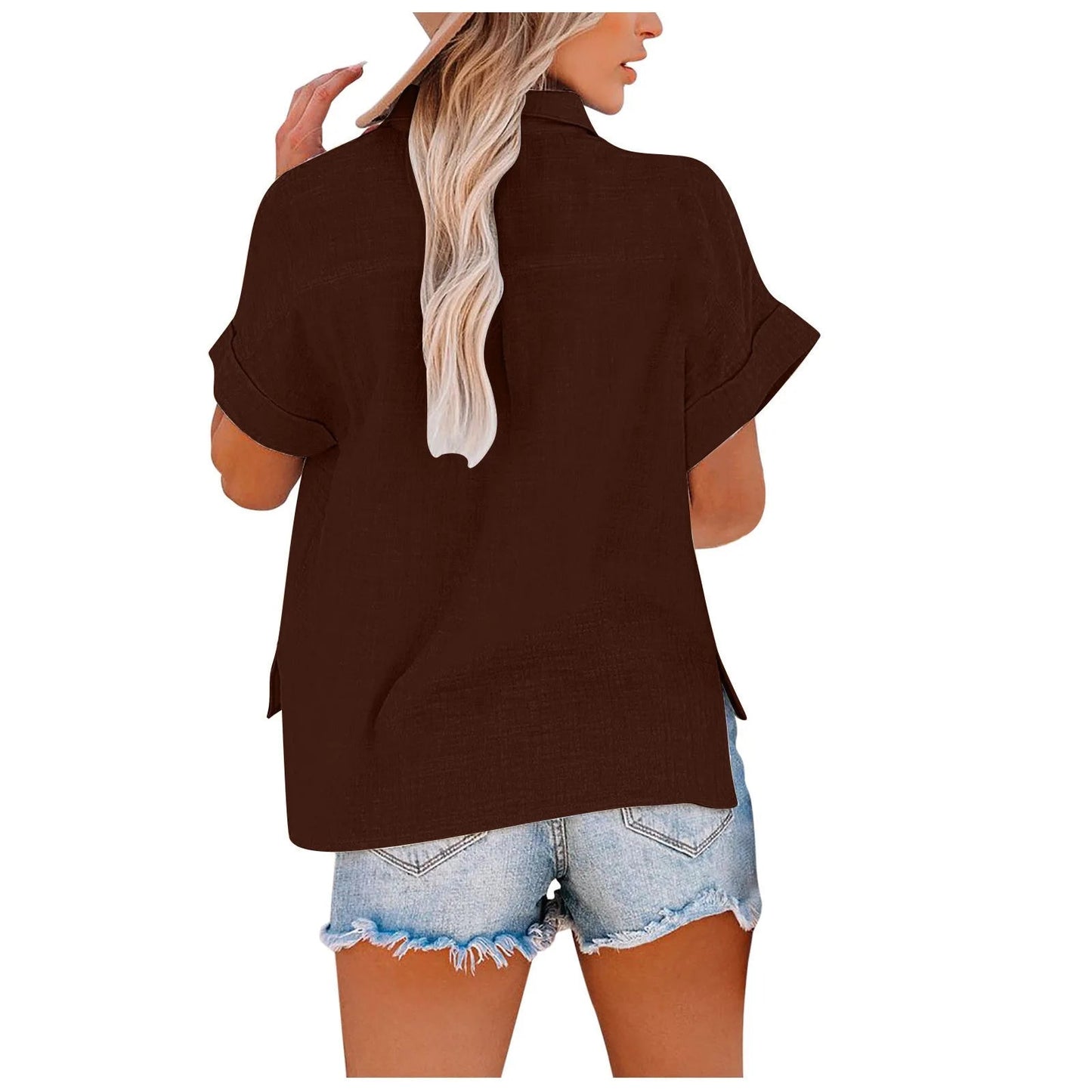Cotton Linen Tee Simply good