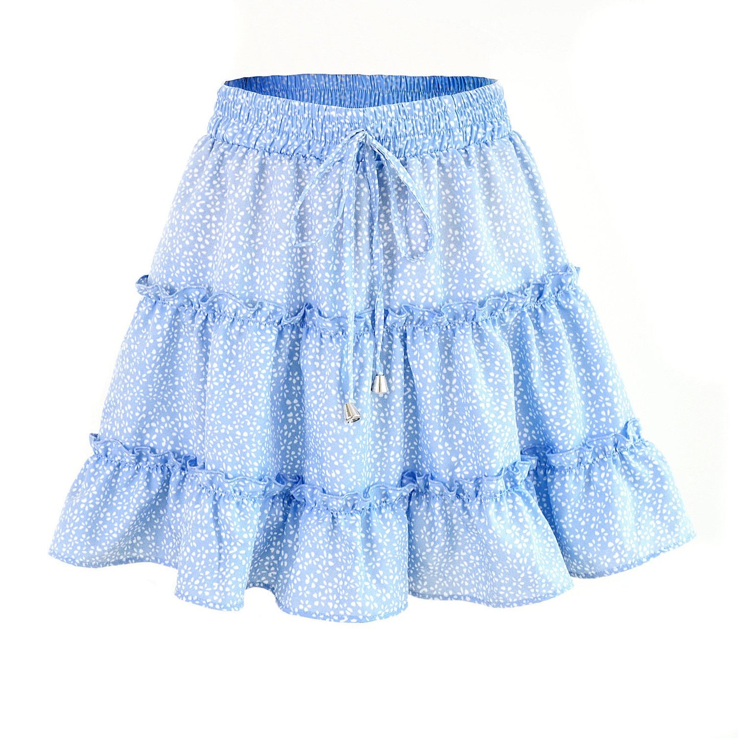 Ladies' Summer Ruffled A-Line Beach Dress