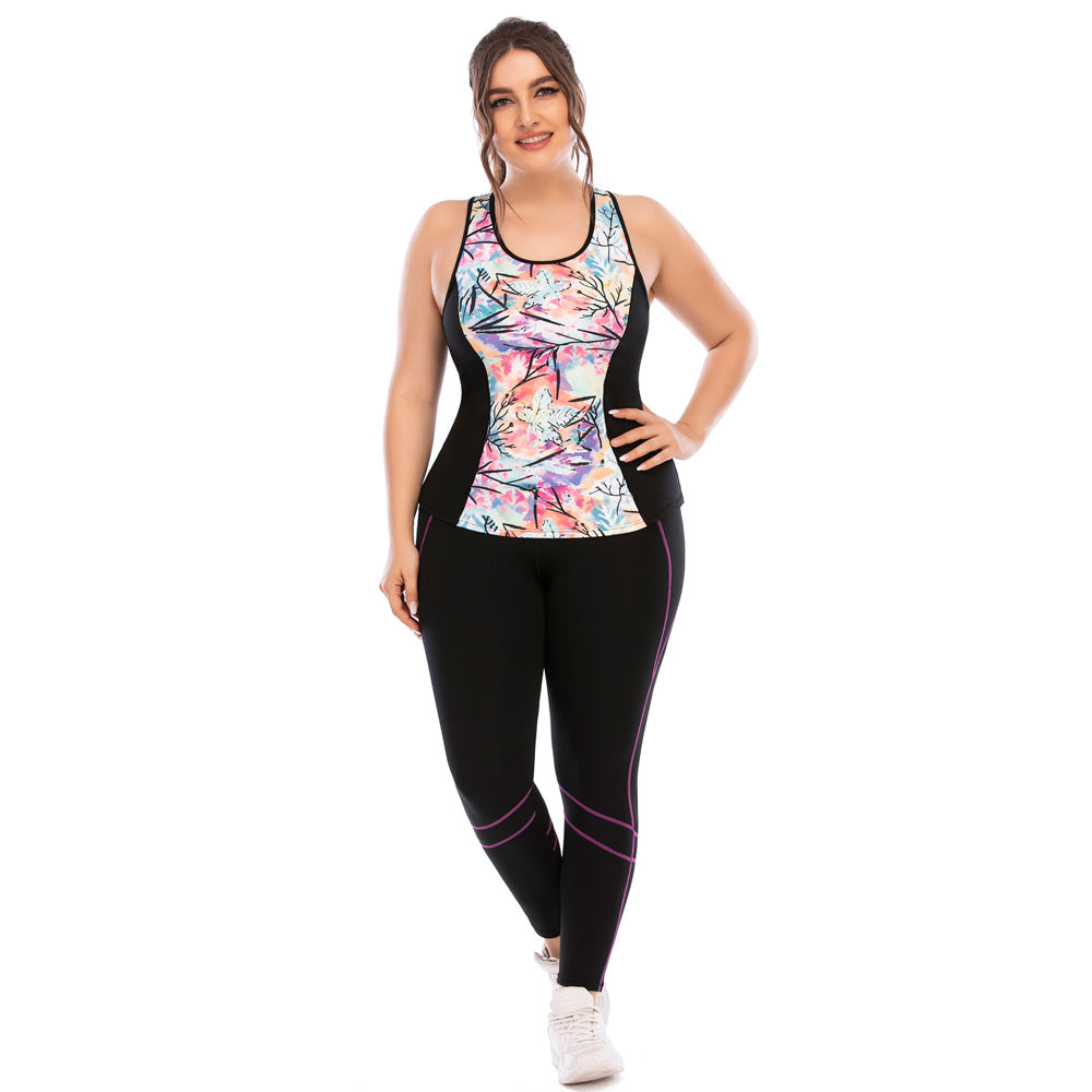 Plus Size Women's Gym & Yoga Set Simply good