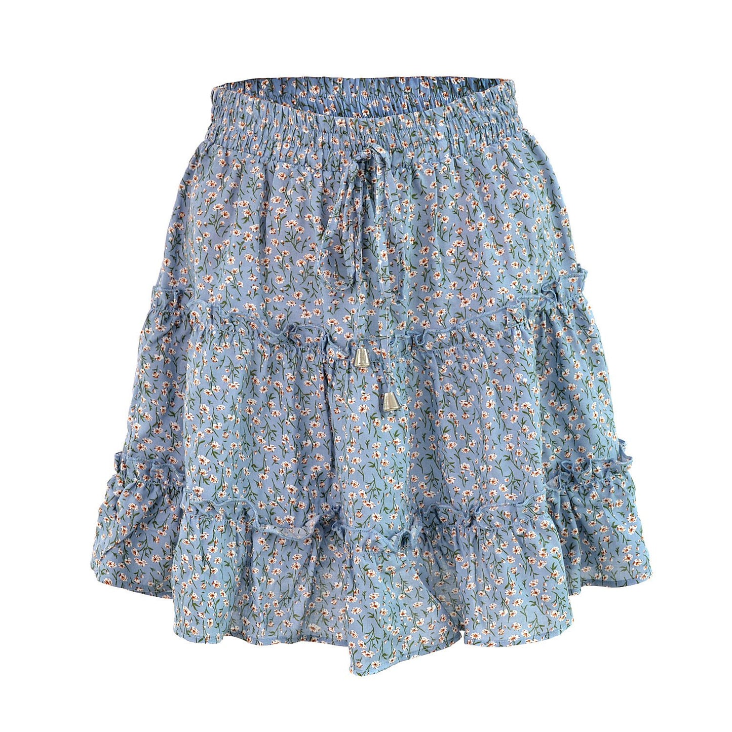 Ladies' Summer Ruffled A-Line Beach Dress