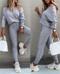 Autumn Chic Women's Knit Suit Set Simply good