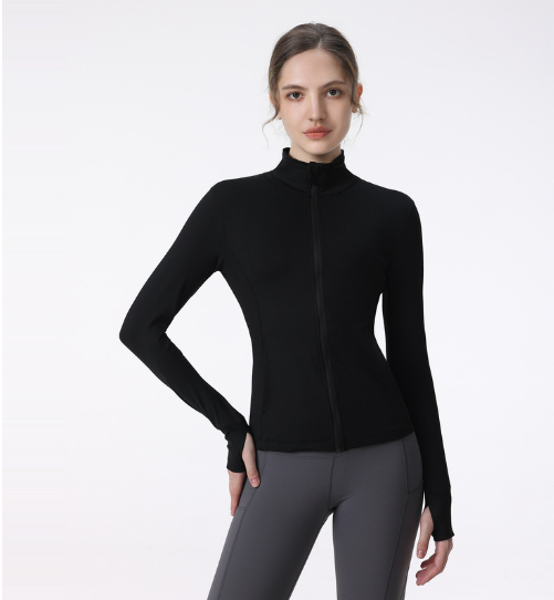 Women's Athletic Zip-Up Sport Jacket